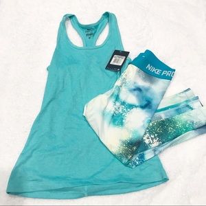 BUNDLE: Nike Tank & Nike Pro Capri Pants